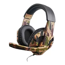 Auriculares Gamer Camuflados Ideal Ps4 Pc Tablet Notebook