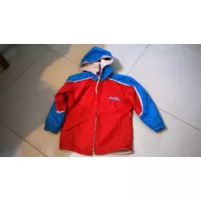 Campera Niño Con Abrigo Y Capucha Desmontable