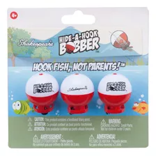 Flotadores Hah3pck Hide-a-hook (paquete De 3), Rojo/bla...