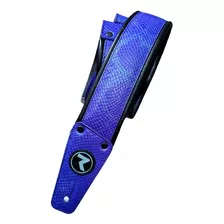 Correa De Guitarra Y Bajo Ravenstraps Raven 3 Purple Snake