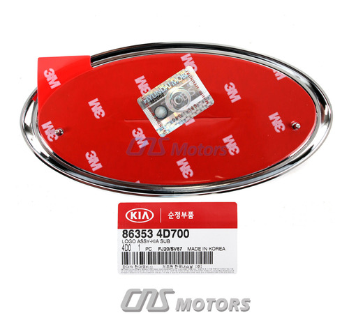 Genuine Rear Trunk Emblem For 2014-221 Kia Sedona  Ddf Foto 3