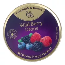 Bala Wild Berry Drops - Sabor Frutas Vermelhas - 5 Cal