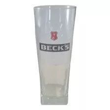 Vasos Cerveceros Beck's Con Logotipo Impreso En Relieve 