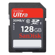 Memoria Sd Xc Sandisk 128gb Ultra Clase 10 Uhs-i 30mb/s 