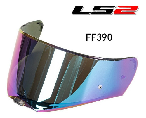 Mica Para Casco Espejo Ls2-ff390,certificacin Dot/ece Foto 2