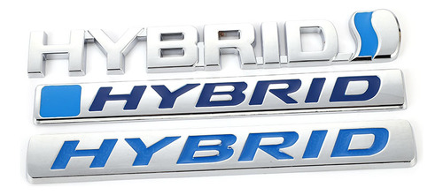 Para Toyota Prius Camry3d Metal Hybrid Pegatina Insignia Foto 5
