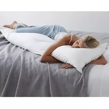 Travesseiro De Corpo Gigante 1,50x50 Bodypillow Xuxão Percal