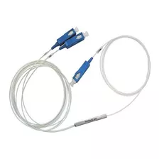 10 Pcs Splitter 1x2 Balanceado 0.9 Mm 1,5 M Sc Upc Azul