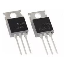 Un Transistor A940 Y Un Transistor C2073 