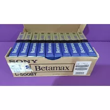 Casetes Betamax 10 Pzas