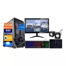 Pc Cpu I7 6700 / Ssd 512gb, 32gb Ddr4, Gt 740 4gb + Monitor