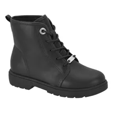 Bota Feminina Infantil Coturno Menina Molekinha 2164134