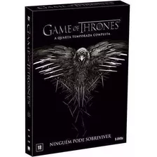 Dvd Game Of Thrones - 4ª Temporada - 5 Discos - Lacrado