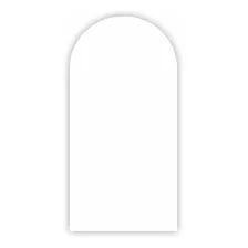 Painel De Festa Decorativo Romano Cor Lisa 2m X 1m Em Tecido Cor Branco