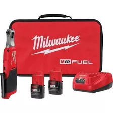 Milwauke E M12 Fuel - Kit De Trinquete Inalámbrico De Alta.