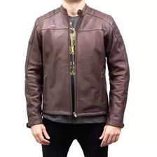 Campera De Cuero Café Racer Royal Enfield 