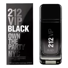 Perfume 212 Vip Black 200 Ml Carolina Herrera Edp Masculino