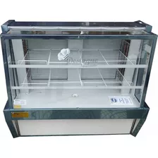 Vitrine Refrigerada P/ Bolos E Doces 1,25m Refrigel C 220v