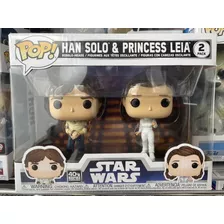 Han Solo & Princess Leia Funko Pop!