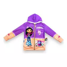 Chamarra Sudadera Infantil Niña Gabby´s Dollhouse