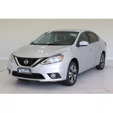 Nissan Sentra Sv 2.0 Flex Automático Cvt - 2017 - Prata