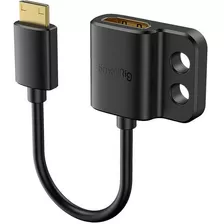 Adaptador Hdmi Fêmea Tipo A P/ Mini Hdmi Macho Tipo C 3020 