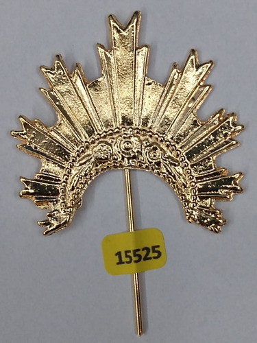 15525 Resplendor Metal Dourado Arte Sacra 
