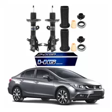 Par Amortecedor Dianteiro Civic 2.0 2014 2015 Nakata + Kit