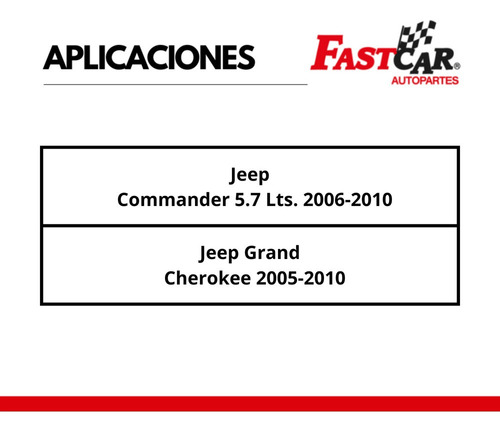 2 Amortiguadores Traseros Jeep Commander 5.7lts 2006 2010 Foto 4