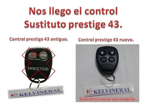 Control De Alarma Prestige Aps43