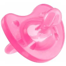 Chupeta Soft 100% Silicone Kuka Rosa Tamanho 0-6 Meses