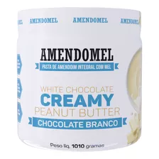 Amendomel Chocolate Branco - Pasta De Amendoim (1kg) Thiani