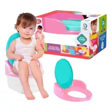 Penico Transição 2x1 Infantil Baby Land Rosa