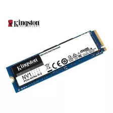 Disco Estado Solido Kingston M.2 Nv1 / 1tb Ssd Nvme Ssd Color Azul