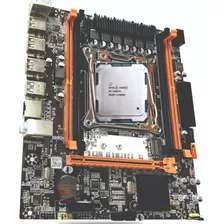 Kit Placa Mãe X99 + Processador Xeon E5 2680 V4 Cor Preto