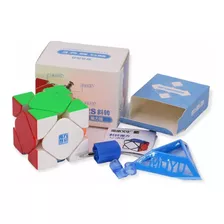 Cubo Mágico Profissional Skewb Moyu Rs Magnético Stickerless