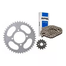 Kit Transmision Zanella Ceccato 150 Cadena Riffel