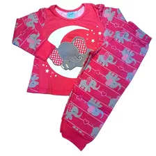 Pijama Infantil Menina 1-3 Anos Conjunto Inverno Envio Hoje 
