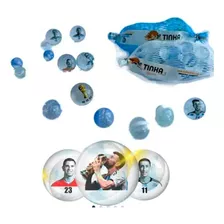 Bolitas Balitas Canicas Selección Argentina Tinka Pack X 3 