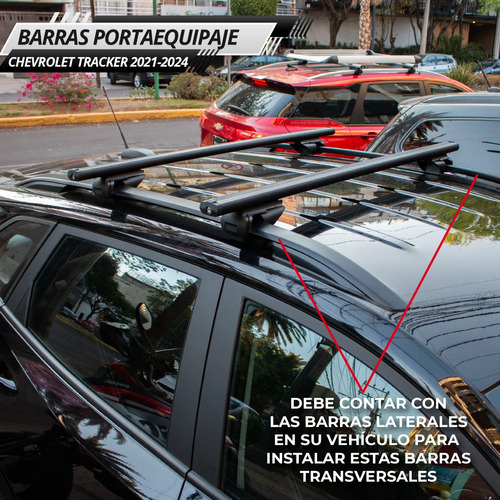 Barras Portaequipaje Chevrolet Tracker 2021 2022 2023 2024 Foto 5