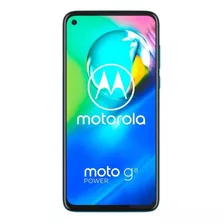 Celular Motorola Moto G8 64gb Azul Capri Muito Bom Trocafone