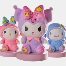 My Melody Pack 3 Peluches 25cm Hello Kitty Extra Suaves