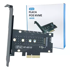 Placa Adaptador Ssd Nvme Pci Express M-key M.2 P/ Pc Desktop