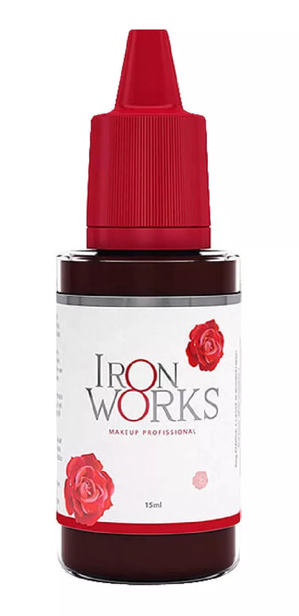 Pigmento Iron Works 15ml Marrom Café