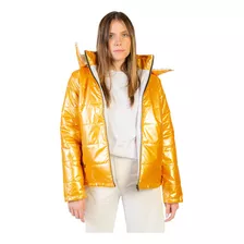 Campera Niza Metalizada Abrigada E Impermeable