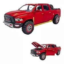 Dodge Ram Trx Miniatura Metal Autos Con Luces Y Sonido 1:32