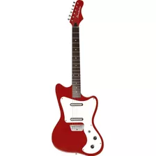 Guitarra Electrica Danelectro Dano 67 Yellow Dano67 Color Rojo