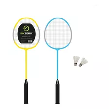 Kit Bádminton Sixzero Junior 2 Raquetas + 2 Plumas + Bolso