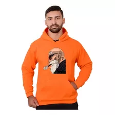 Casaco Moletom Blusa Frio Em Algodão Premium Personalizado