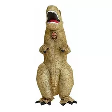 Morph Jurasico Dinosaurio Inflable T-rex Disfraz Disfraz Un